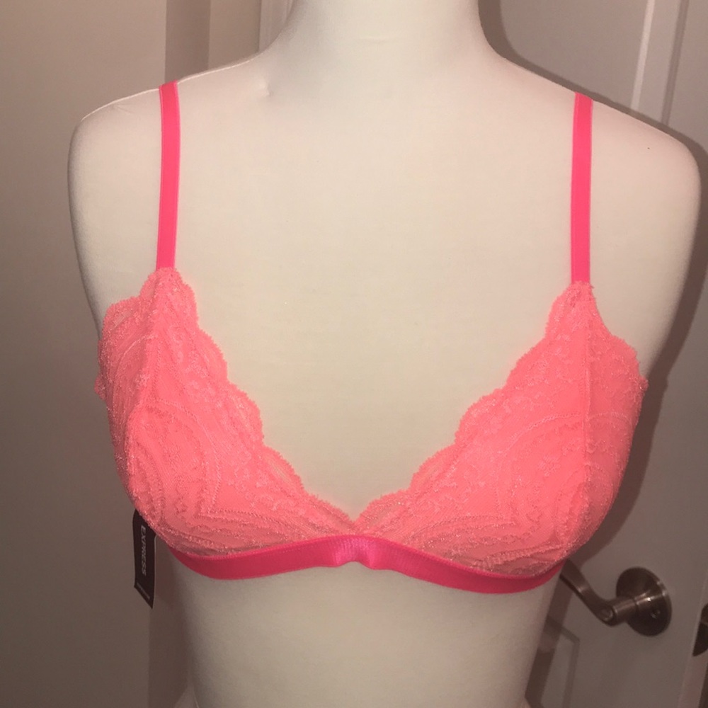 Express Lace Bralette NWT M